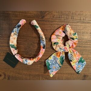Rifle Paper Headband and Scrunchie